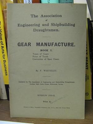 Imagen del vendedor de Gear Manufacture, Book I a la venta por PsychoBabel & Skoob Books