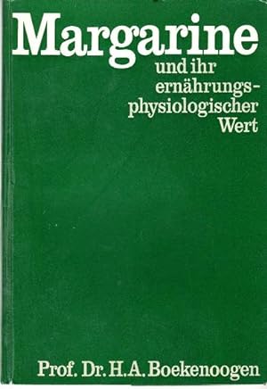 Imagen del vendedor de Margarine und ihr ernhrungsphysiologischer Wert a la venta por Buchversand Joachim Neumann