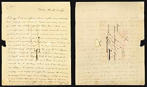 Lettera autografa non firmata, datata 4 luglio [anni 1830?] - Baden, inviata alla Marchesa Arconati
