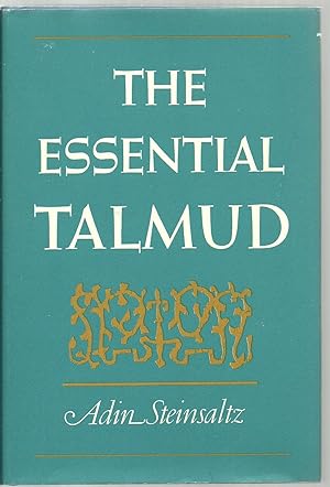 Seller image for The Essential Talmud for sale by Sabra Books