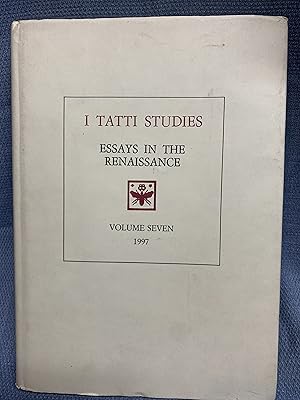 Immagine del venditore per I Tatti Studies. Essays in the Renaissance. Volume 7. venduto da Bryn Mawr Bookstore