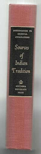 Image du vendeur pour Sources of Indian Tradition mis en vente par Sabra Books