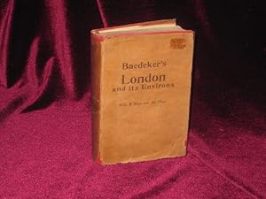 London and Its Environs. Handbook for Travelers