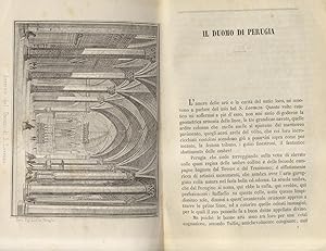 Bild des Verkufers fr IL DUOMO DI PERUGIA. Illustrazione storico - descrittiva. zum Verkauf von studio bibliografico pera s.a.s.