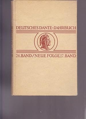 Deutsches Dante - Jahrbuch. 26. Band / Neue Folge 17.Band.