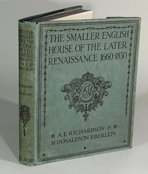 Image du vendeur pour The smaller English house of the later Renaissance 1660-1830 mis en vente par Rulon-Miller Books (ABAA / ILAB)