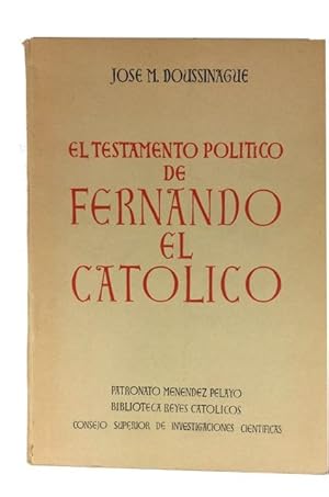 Testamento Politico de Fernando el Catolico