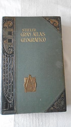 GRAN ATLAS GEOGRAFICO DE STIELER. Con 100 grandes mapas y 162 mapas suplementarios grabados en co...