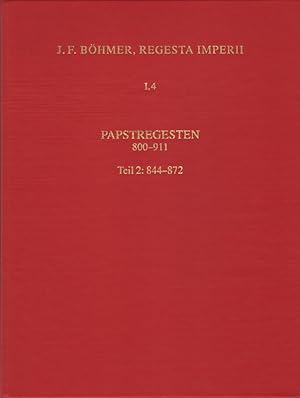 Regesta Imperii. Teil: 1. Die Regesten des Kaiserreichs unter den Karolingern 751 - 918 (926/962)...