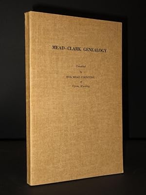 Bild des Verkufers fr Mead-Clark Genealogy zum Verkauf von Tarrington Books