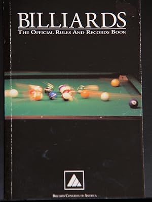 Seller image for Billiards: The Official Rules & Records Book 1999 (Serial) for sale by Mad Hatter Bookstore