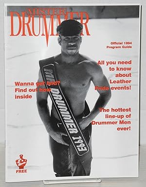 Bild des Verkufers fr Mister Drummer official 1994 program guide zum Verkauf von Bolerium Books Inc.