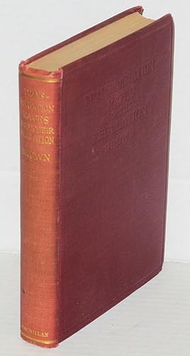 Seller image for Transportation rates and their regulation: a study of the transportation costs of commerce with especial reference to American railroads for sale by Bolerium Books Inc.