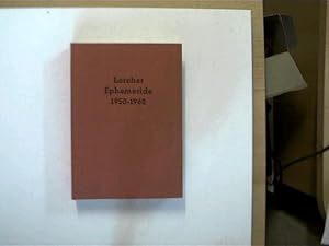 Lorcher Ephemeride 1950 - 1962,