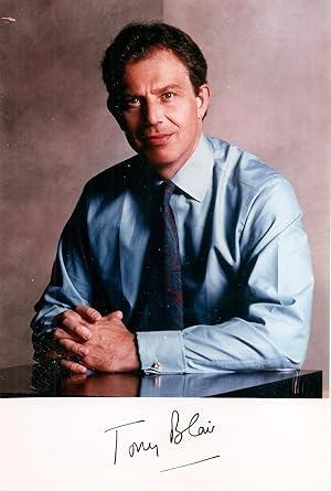 Signed photograph of Tony Blair