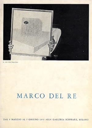 Image du vendeur pour Tracce. L'opera di Marco Del Re mis en vente par Studio Bibliografico Marini