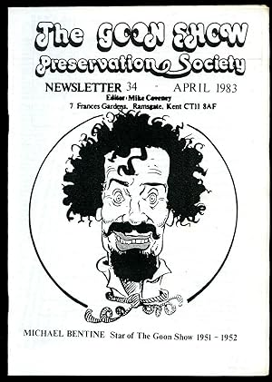 Imagen del vendedor de The Goon Show Preservation Society Newsletter No. 34 [3] a la venta por Little Stour Books PBFA Member