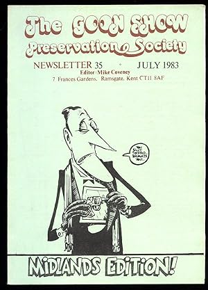 Seller image for The Goon Show Preservation Society Newsletter No. 35 [4] for sale by Little Stour Books PBFA Member