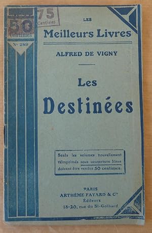 Image du vendeur pour Les Destines. mis en vente par librairie sciardet