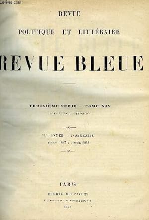 Immagine del venditore per LA REVUE POLITIQUE ET LITTERAIRE 7e ANNEE - 2e SEMESTRE N1 - LE SENAT ET LE SUFFRAGE UNIVERSEL, REFORMES POLITIQUES ET ADMINISTRATIVES PAR T. COLANI, MA VOCATION CHAPITRE XVII PAR FERDINAND FABRE, CHARLES BAUDELAIRE PAR PAUL DESJARDINS venduto da Le-Livre