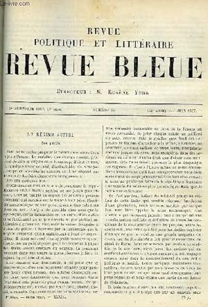 Seller image for LA REVUE POLITIQUE ET LITTERAIRE 7e ANNEE - 1er SEMESTRE N23 - LES PERILS DU REGIME ACTUEL PAR T. COLANI, MA VOCATION PAR FERDINAND FABRE, LE REPORTAGE PAR DIONYS ORDINAIRE for sale by Le-Livre