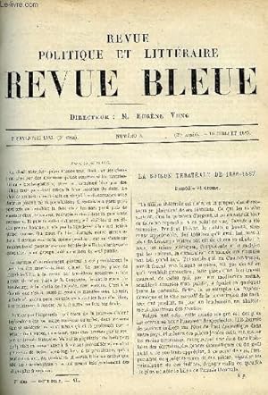 Bild des Verkufers fr LA REVUE POLITIQUE ET LITTERAIRE 7e ANNEE - 2e SEMESTRE N3 - LE THEATRE EN 1887 PAR GUSTAVE LARROUMET, L'EVOLUTION DE LA SYMPHONIE PAR CH. LEVEQUE, LA RONDE DE NUIT DE REMBRANDT PAR E. DURAND-GREVILLE, RESURRECTION PAR SACHER-MASOCH zum Verkauf von Le-Livre