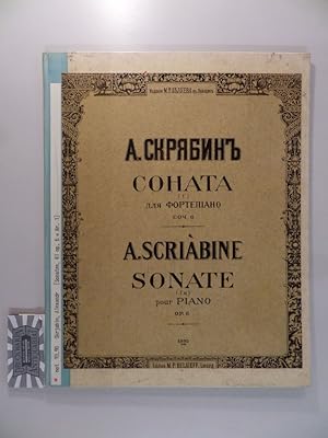 Sonaten (Fa mineur) pour Piano - Op. 6. Edition M. P. Belaieff - Nr. 1046.
