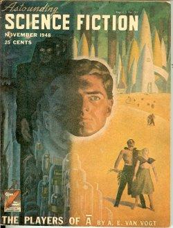 Image du vendeur pour ASTOUNDING Science Fiction: November, Nov. 1948 ("Players of Null-A") mis en vente par Books from the Crypt