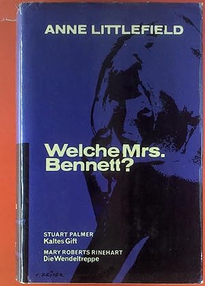 Imagen del vendedor de Kaltes Gift, Welche Mrs. Bennett ?, Die Wendeltreppe, 3 Romane in einem Buch a la venta por biblion2