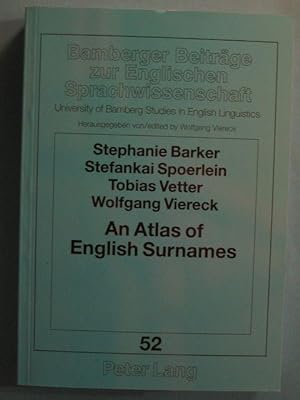 An Atlas of English Surnames.