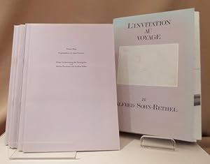 Seller image for L' invitation au voyage zu Alfred Sohn-Rethel. for sale by Dieter Eckert