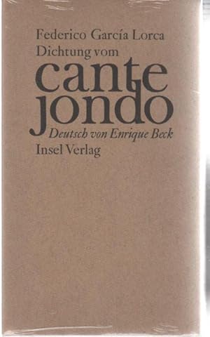 Dichtung vom Cante Jondo