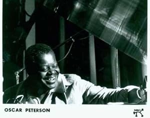 Oscar Peterson At Piano: Publicity Photograph for Pablo Records.