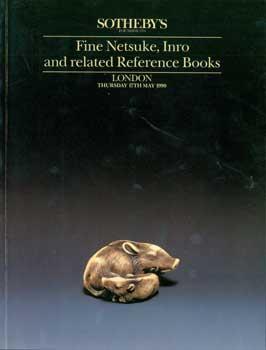 Fine Netsuke, Inro and related Reference Books. May 17, 1990. Sale "UMA". Lots # 1 - 109.