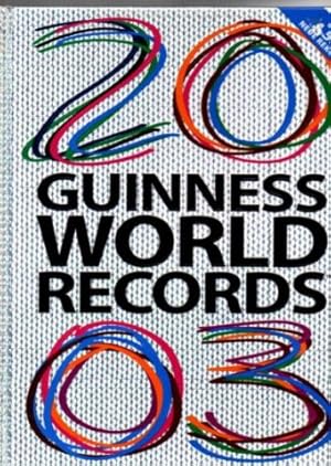 Image du vendeur pour Guinness World Records 2003. Das Original Buch der Rekorde 2003. mis en vente par Leonardu