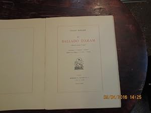 Image du vendeur pour Li Ballado d'Aram. mis en vente par Librairie FAUGUET