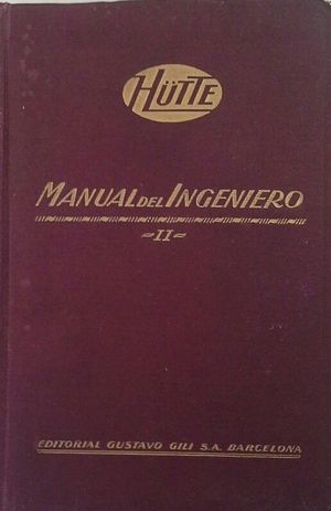 Imagen del vendedor de MANUAL DEL INGENIERO - TOMO II a la venta por CENTRAL LIBRERA REAL FERROL