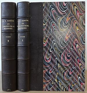 Immagine del venditore per Les Constitutions modernes. Recueil des Constitutions actuellement en vigueur dans les divers tats d'Europe, d'Amrique et du monde civilis traduites sur les textes et accompagnes de notices historiques et de notes explicatives. venduto da Librairie Le Trait d'Union sarl.