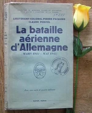 Imagen del vendedor de La Bataille arienne d'Allemagne (mars 1942 - mai 1945) a la venta por Bonnaud Claude