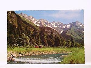 AK Birgsau / Oberstdorf , Birgsautal mit Allgäuer Hochgebirge.