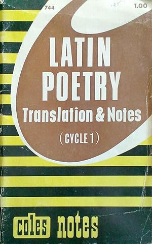 Latin Poetry Translation & Notes (cycle 1)