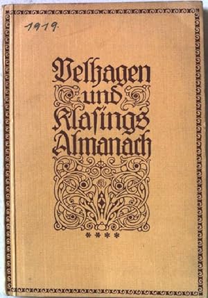 Imagen del vendedor de Almanach. 1919. a la venta por books4less (Versandantiquariat Petra Gros GmbH & Co. KG)