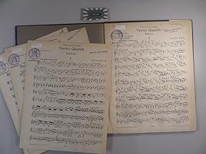 Seller image for Viertes Quartett fr 2 Violinen, Viola und Violoncello. J. 4956 H. for sale by Druckwaren Antiquariat