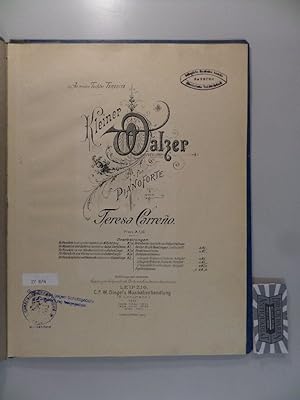 Seller image for Kleiner Walzer fr Pianoforte - An meine Tochter Teresita. E. W. F. 634 L. for sale by Druckwaren Antiquariat
