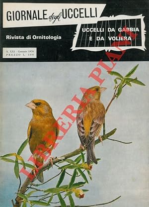 Giornale degli uccelli. Rivista di ornitologia.