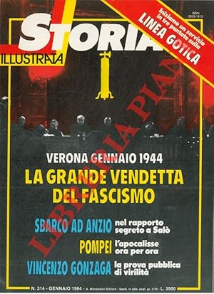 Seller image for Verona gennaio 1944. La grande vendetta del fascismo. for sale by Libreria Piani