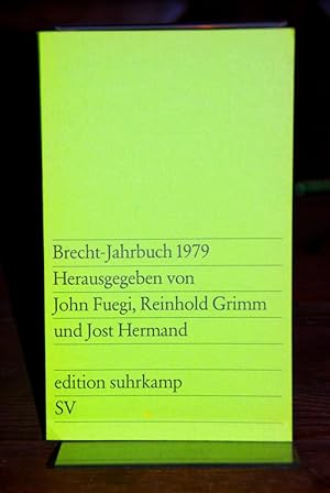 Image du vendeur pour Brecht-Jahrbuch 1979. (= edition suhrkamp 989). mis en vente par Altstadt-Antiquariat Nowicki-Hecht UG