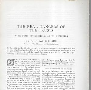 Seller image for The Real Dangers Of The Trusts With Some Suggestions As To Remedies for sale by Legacy Books II