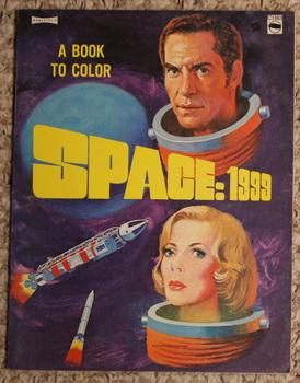 Space: 1999 A Book to Color; Book # C1863; Puzzle & Game Books