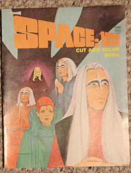 Space: 1999 Cut and Color Book ; Book # C2484; Puzzle & Game Books